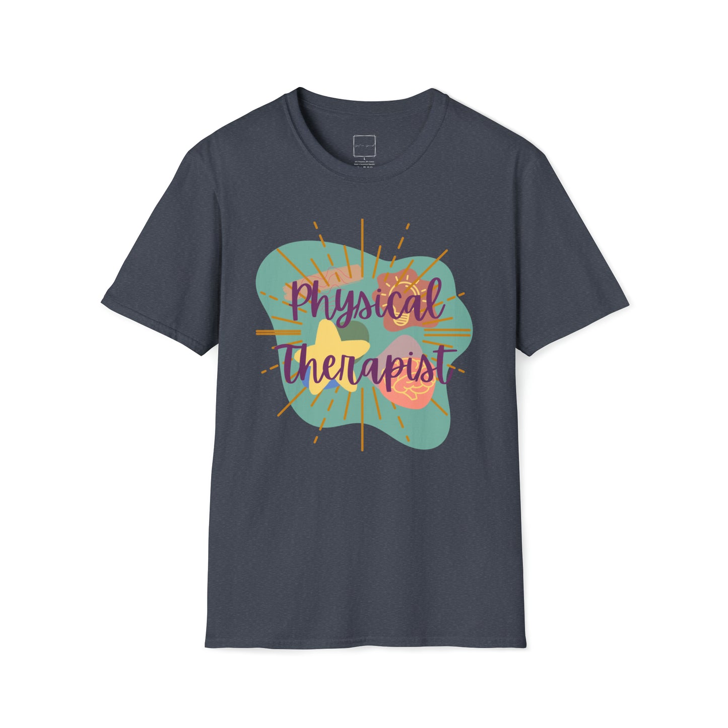 90s Theme Physical Therapist Unisex Softstyle T-Shirt