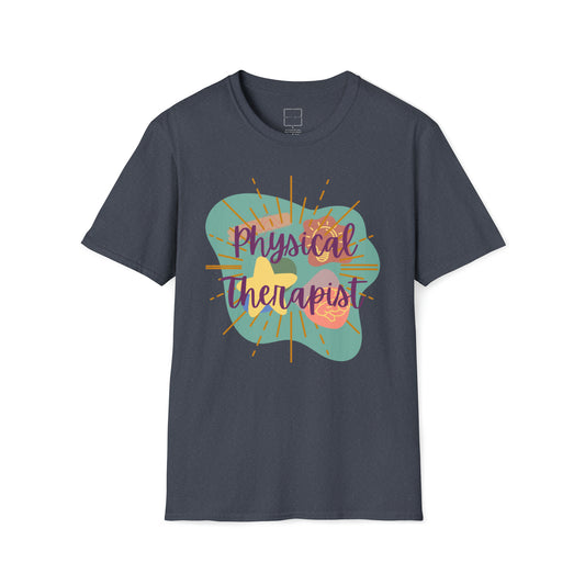 90s Theme Physical Therapist Unisex Softstyle T-Shirt