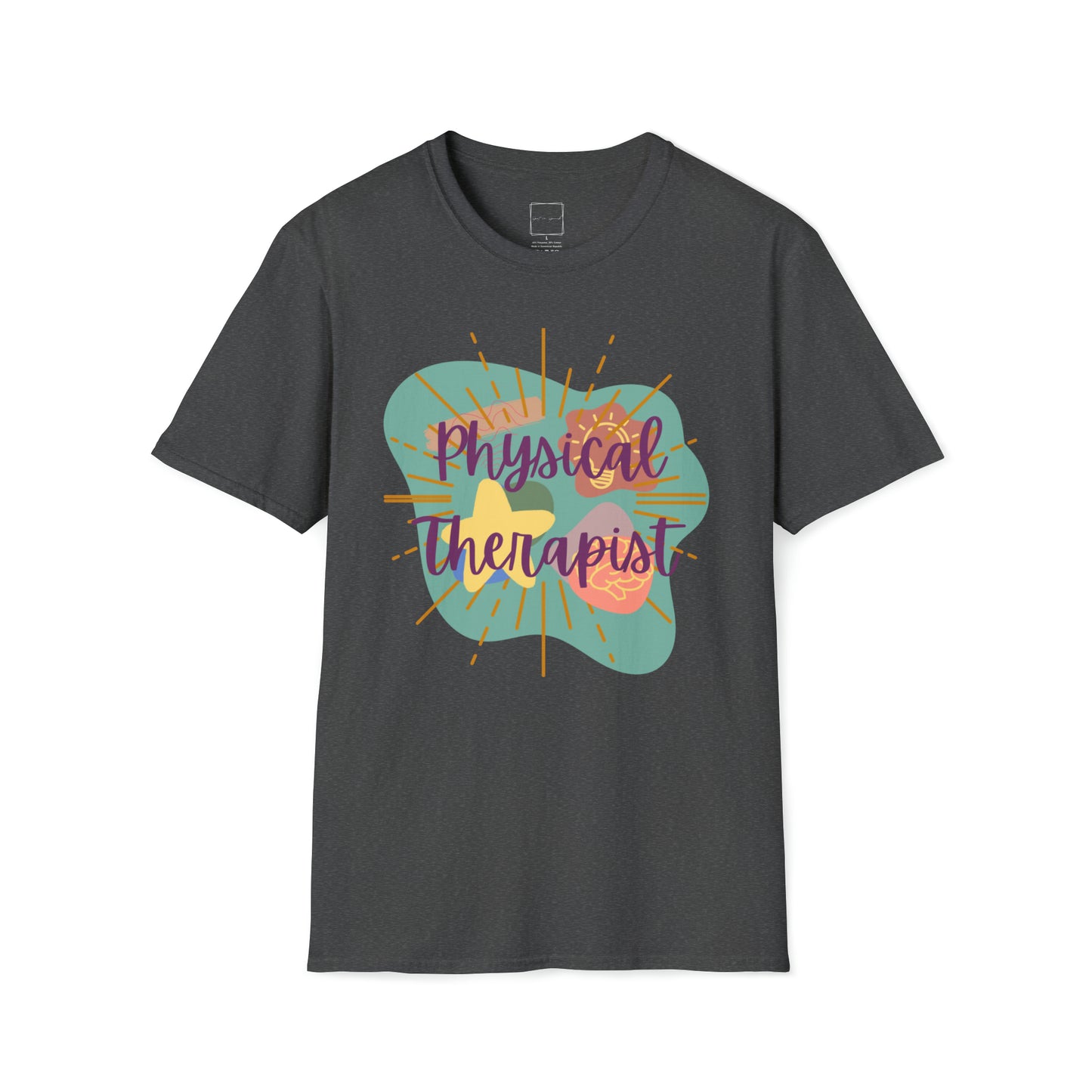 90s Theme Physical Therapist Unisex Softstyle T-Shirt