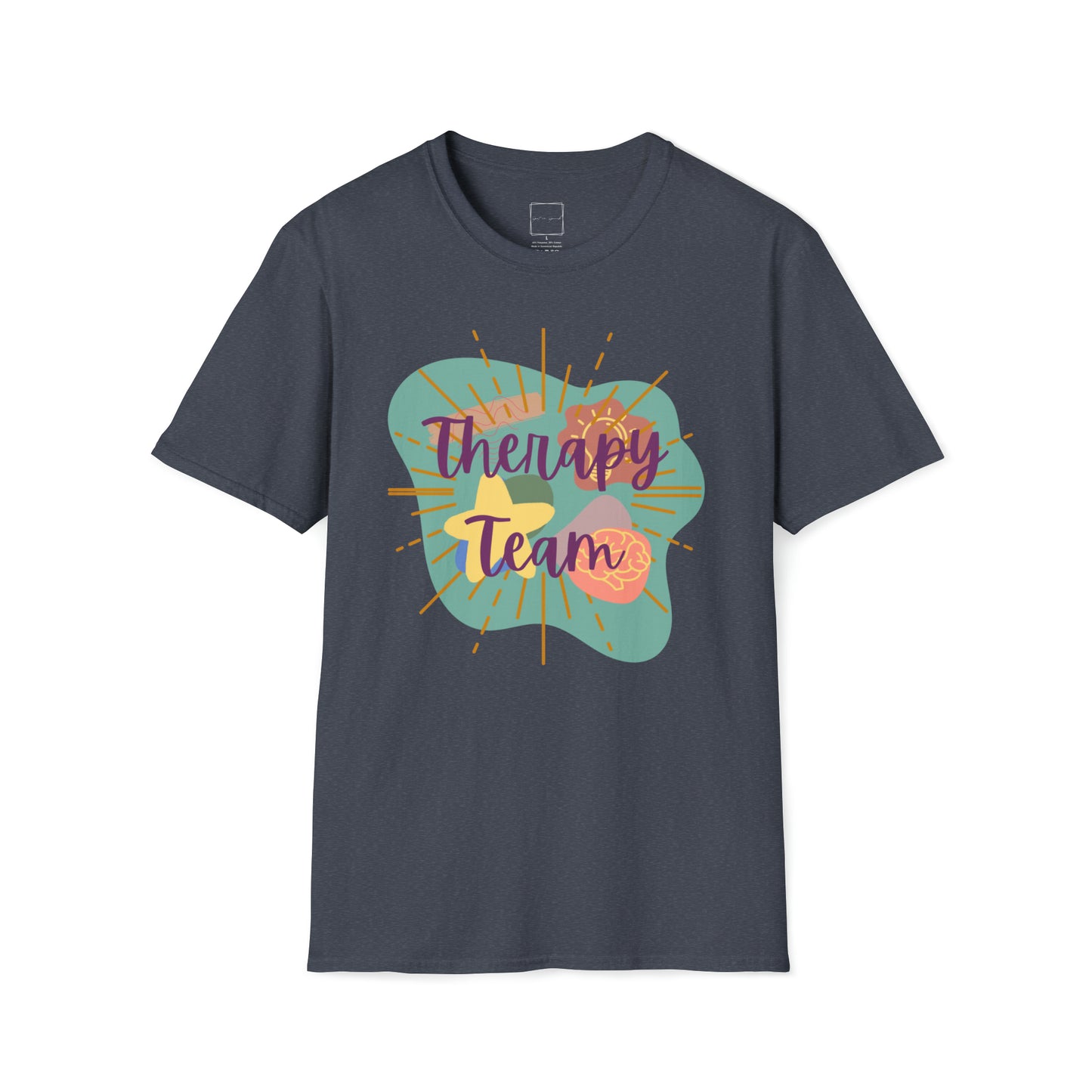 90s Theme Therapy Team Unisex Softstyle T-Shirt