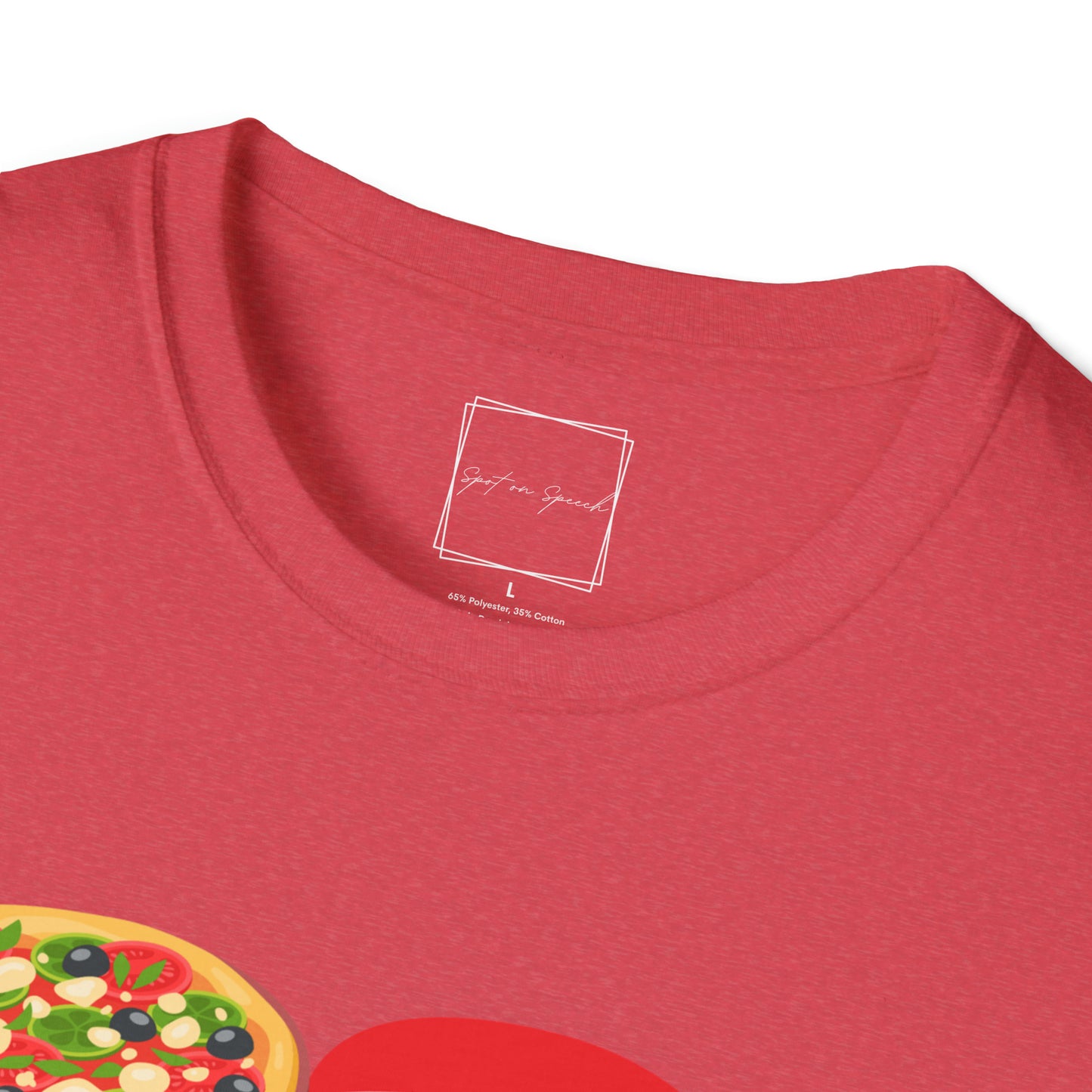 Santa Pizza Delivery in a Unisex Softstyle T-Shirt