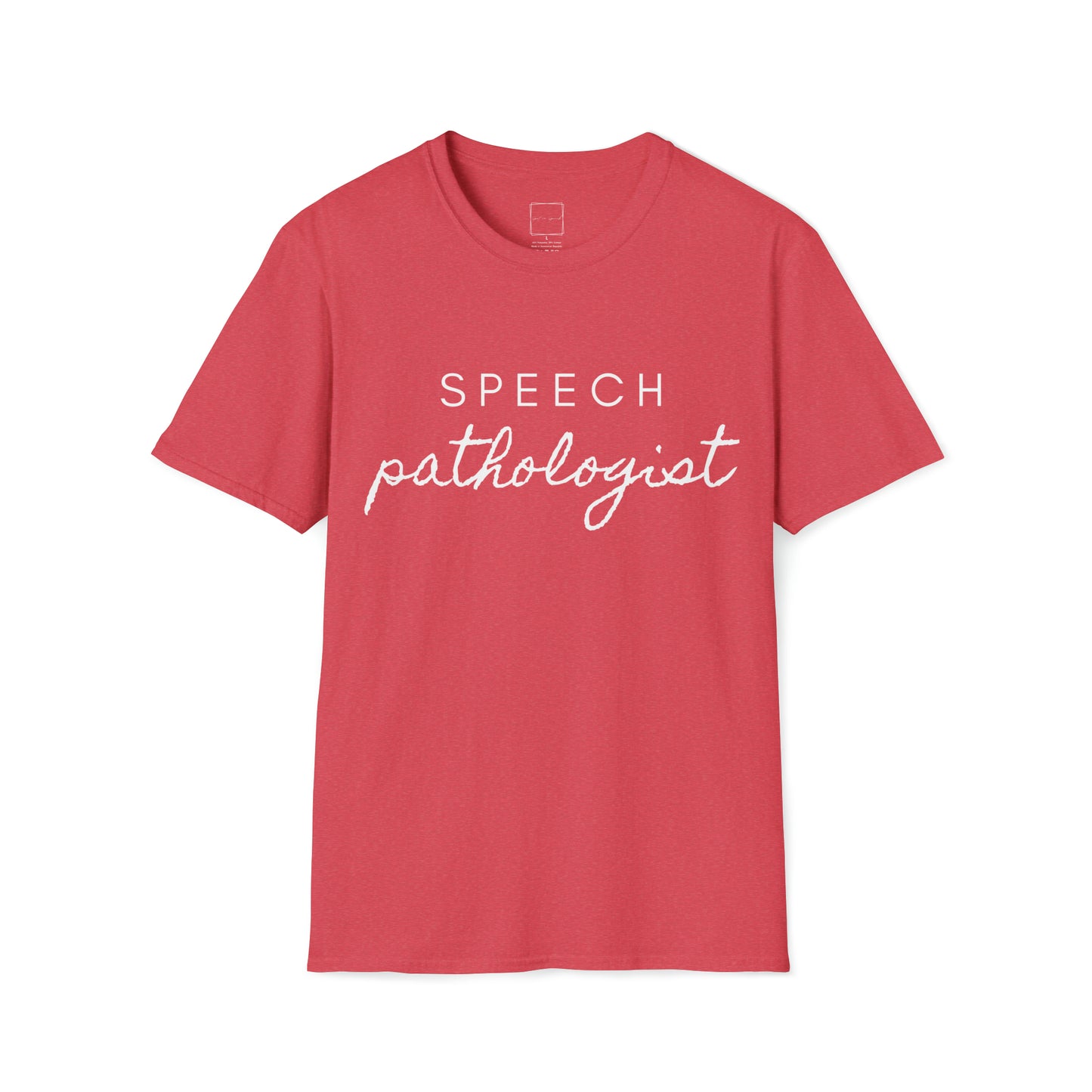 Speech Pathologist Unisex Softstyle T-Shirt